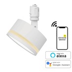 コストコ再販商品 Edison Smart(エジソンスマート) TREOミニシーリングライト アーム付き ダクトレール用 ホワイト TRE-TL177