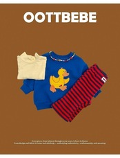韓国子供服 / 26winter / oottbebe / アヒルトレーナー / ベビー&キッズ / 冬服 *XS~XL*