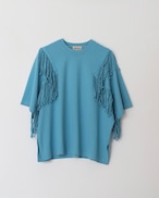 【Re Stock】Fringe Panel CutT-Shirt/フリンジパネルカットTシャツ