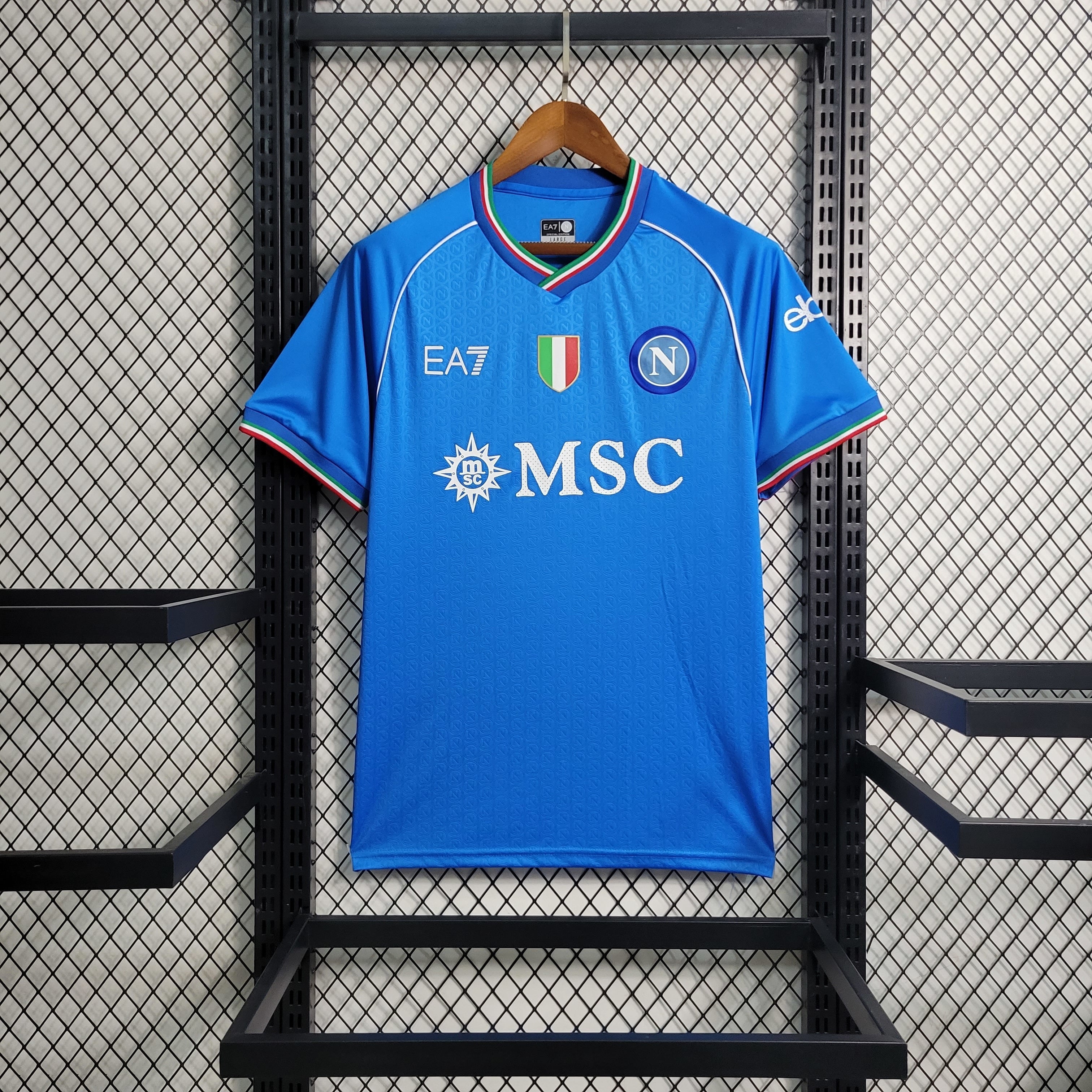 2023-24 ナポリ ホームユニフォーム 23-24 Napoli Home Jersey 23-24 ナポリ ホーム 半袖 ユニフォーム