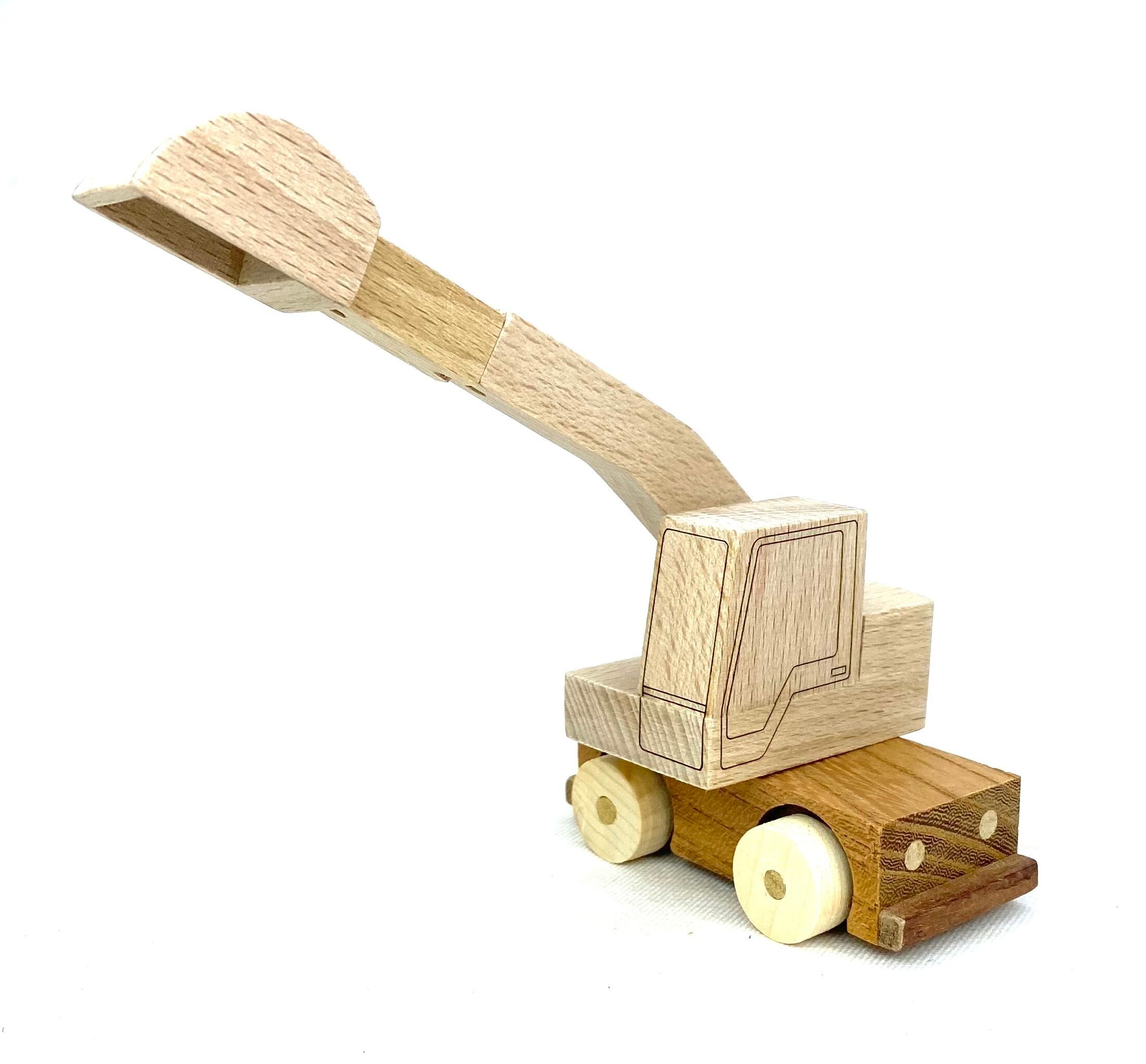 ショベルカー2 | 木のおもちゃ工房8936公式通販サイト