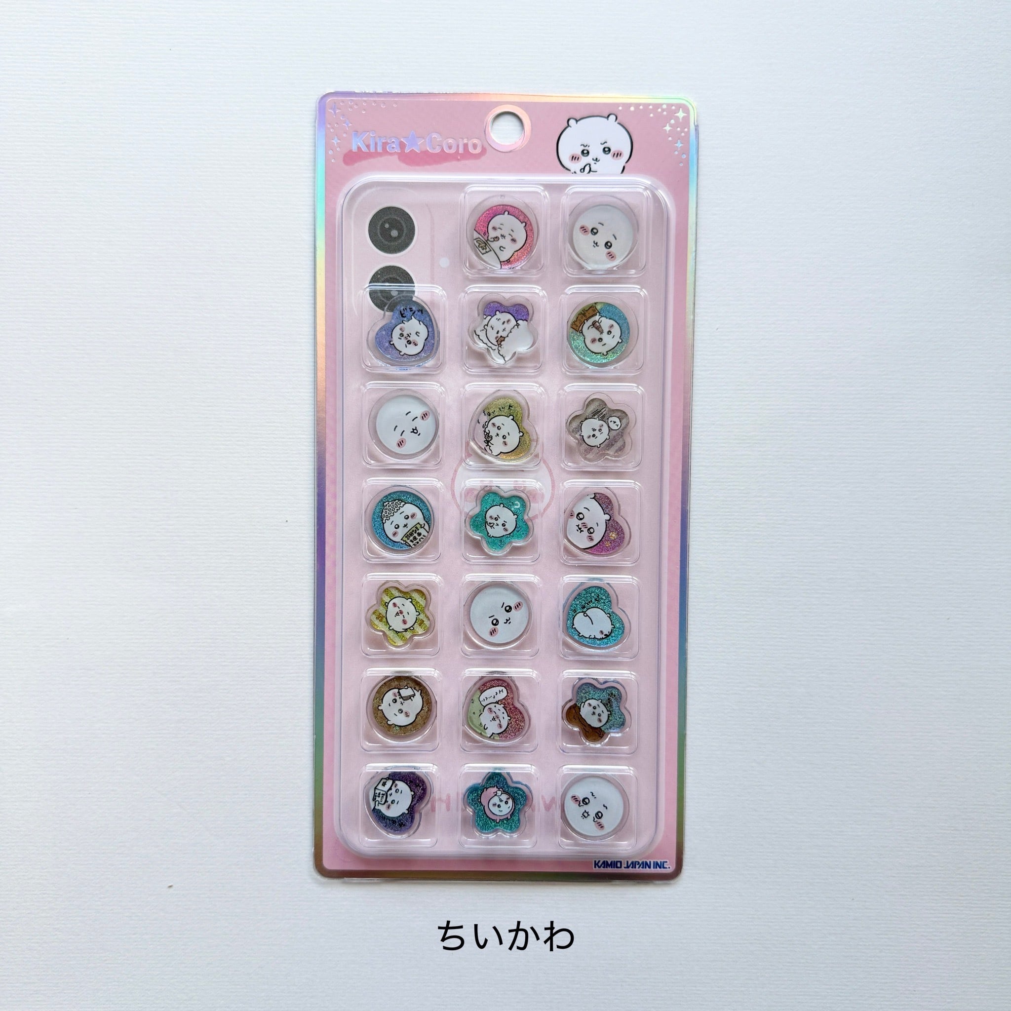 ちいかわ KIRACOROおはじきシール | Jewelie