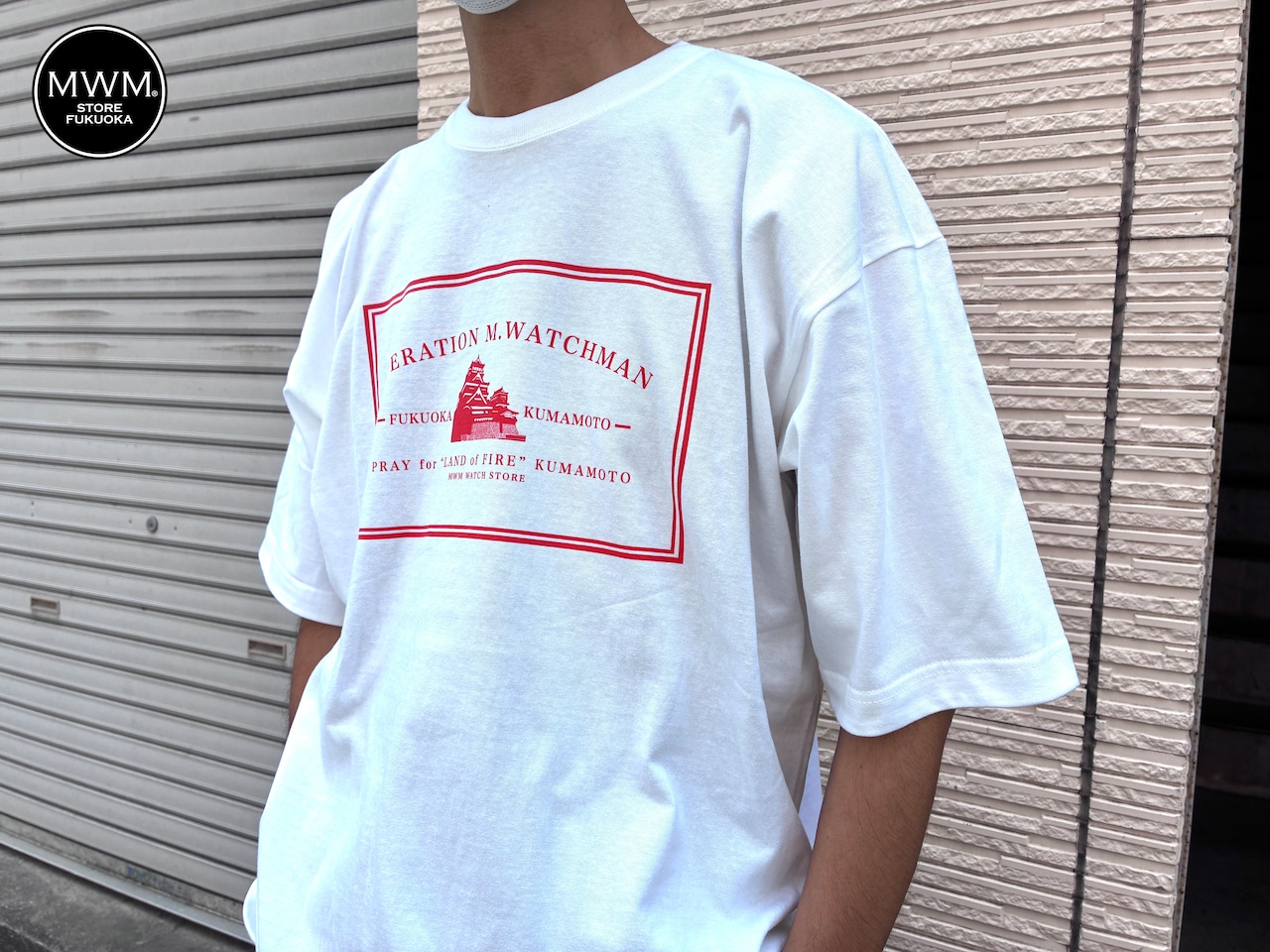 " Pray for Kumamoto " 【熊本地震災害義援金】T-shirts by MWM UNIFORM SUPPLY