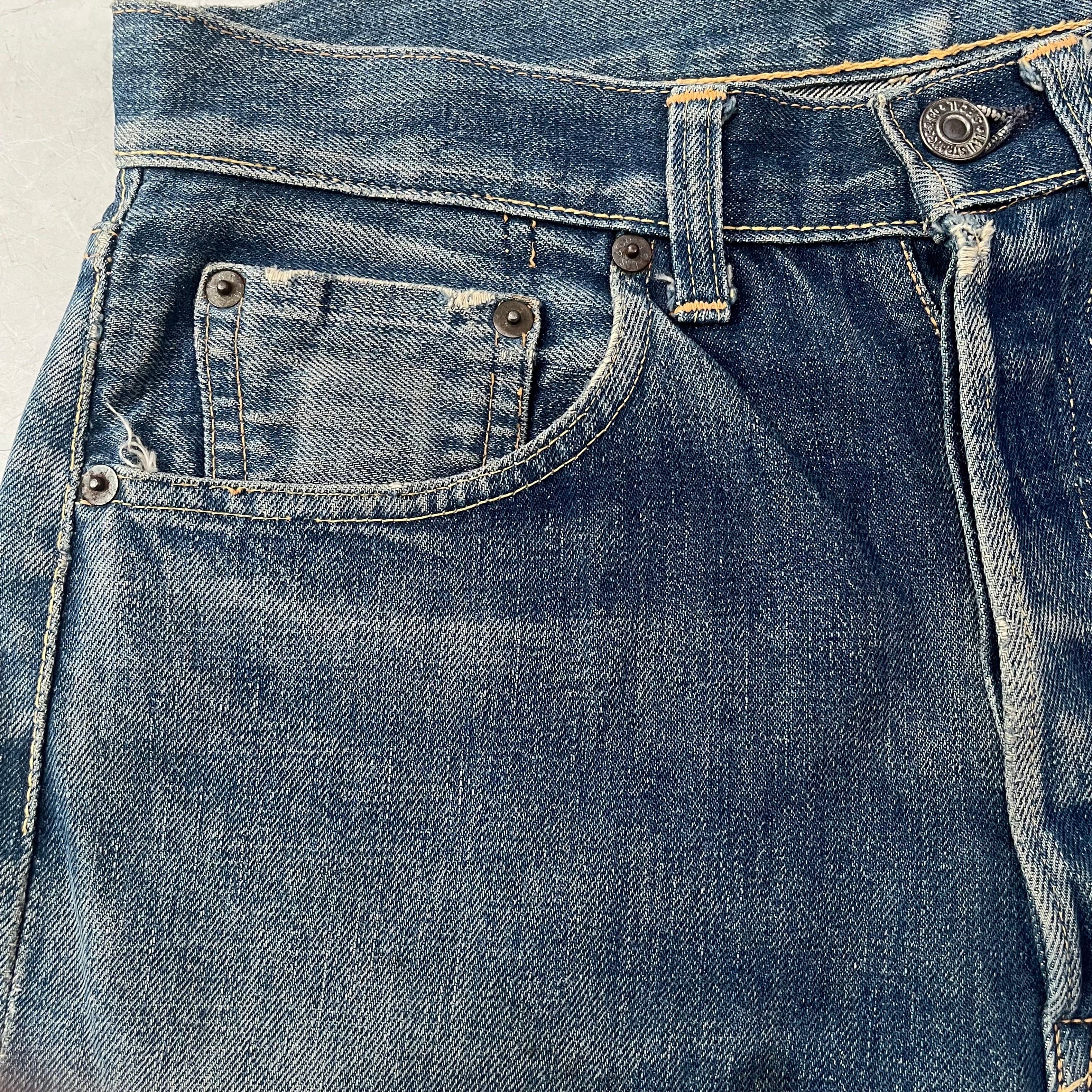 50s Levi's 501XX Denim Shorts 50年代 リーバイス デニムショーツ