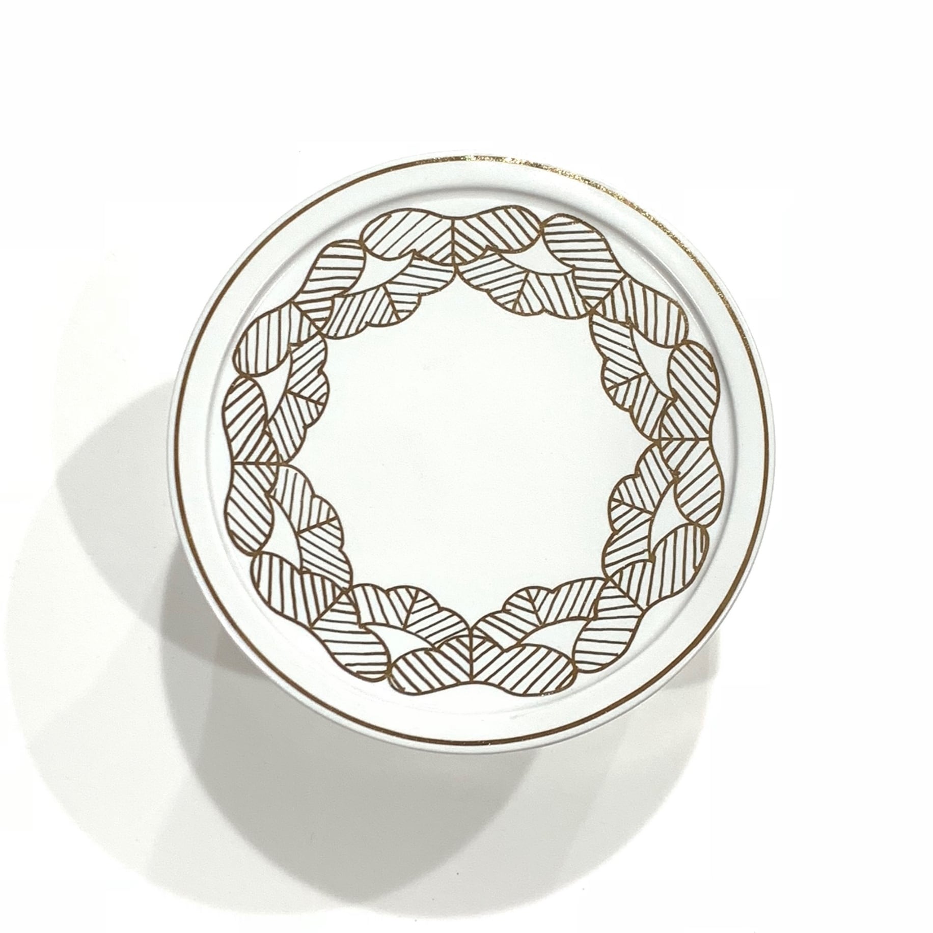 マットホワイト松絵 二段重 | 24to3［西富陶磁器オンライン