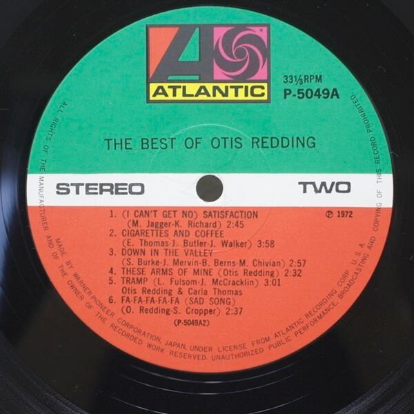 Otis Redding / The Best Of Otis Redding [P-5049~50A] - 画像5