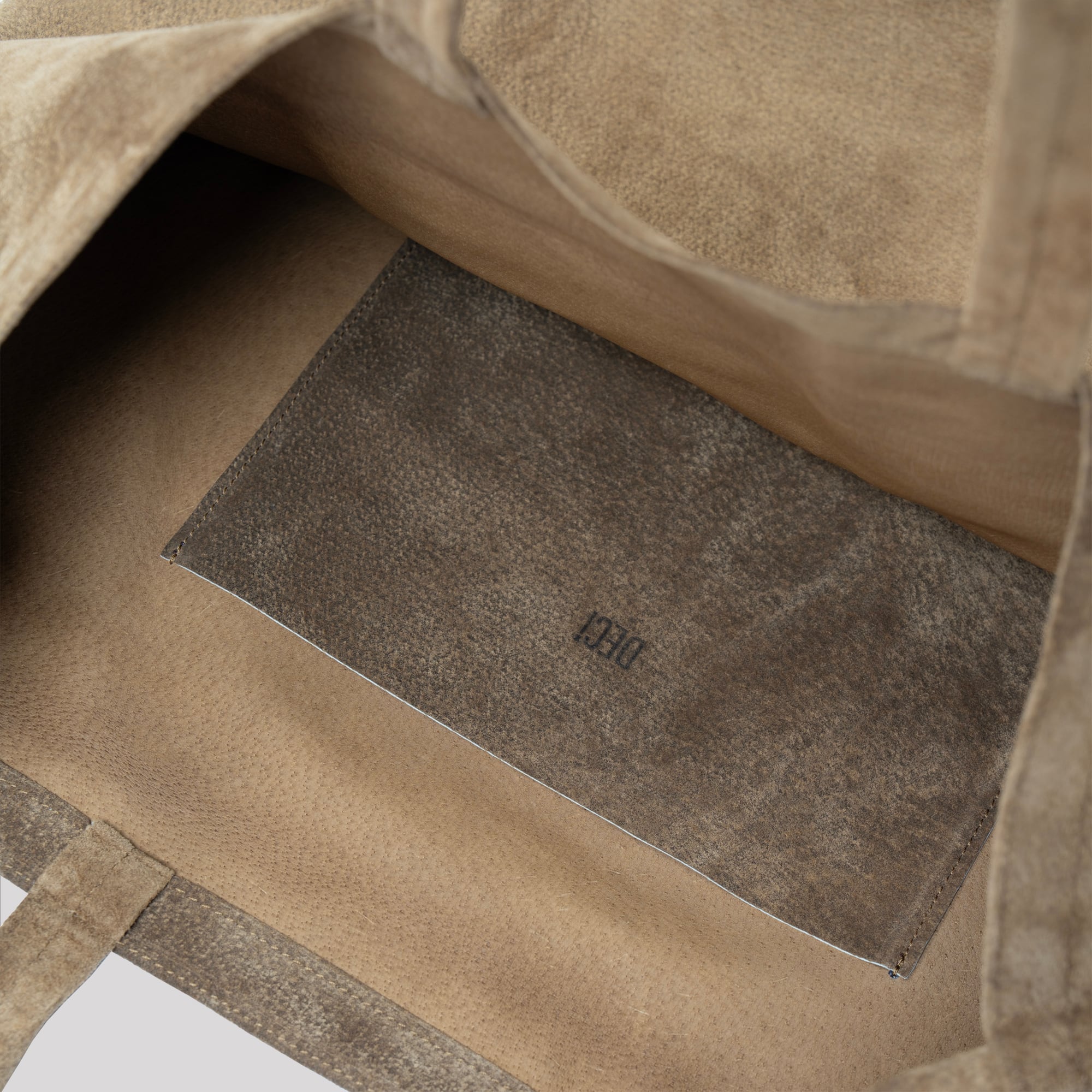 Suede Tote Bag L | DECi