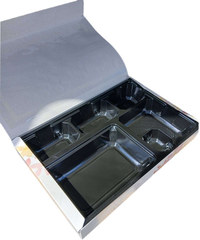 紙BOX花流多90×60　H-2黒ｾｯﾄ／バラ（入数50）