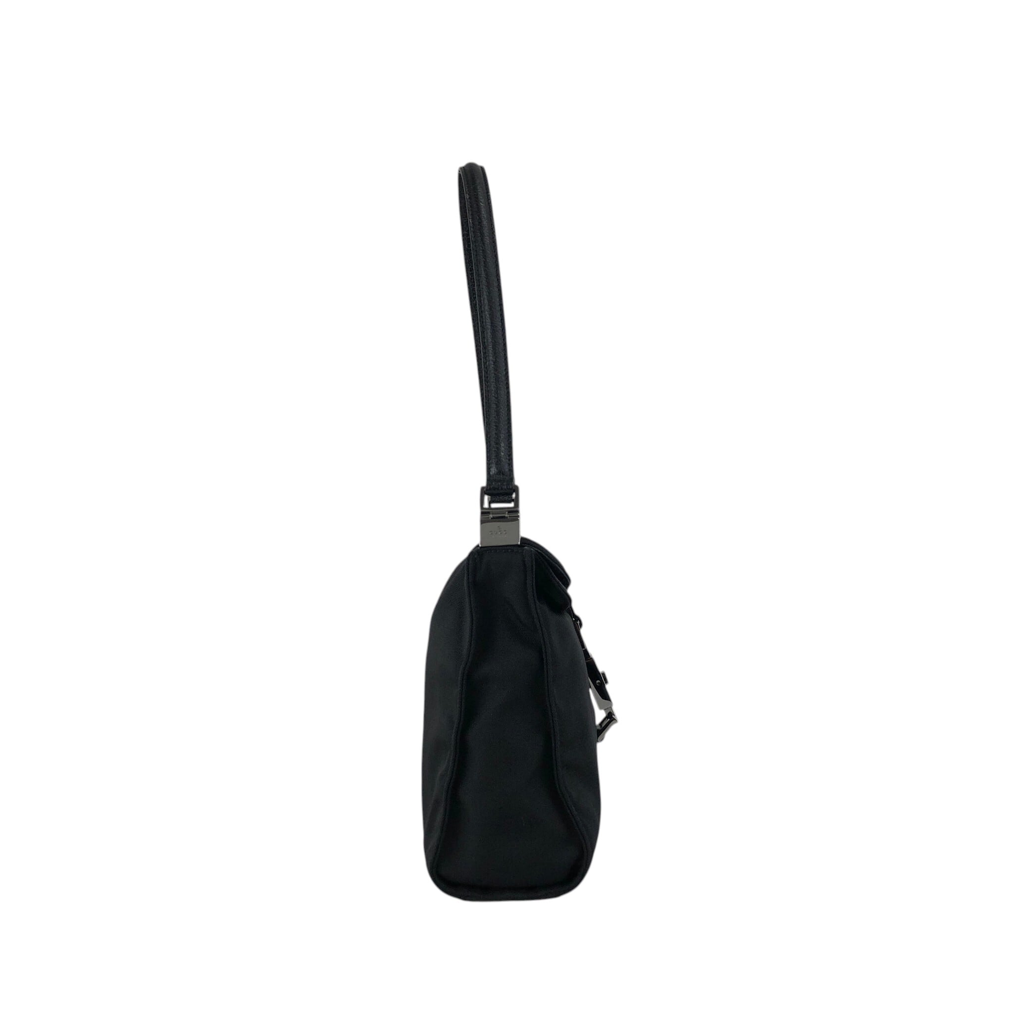 GUCCI グッチ ショルダーバッグ ブラック ジャッキー ナイロン×レザー