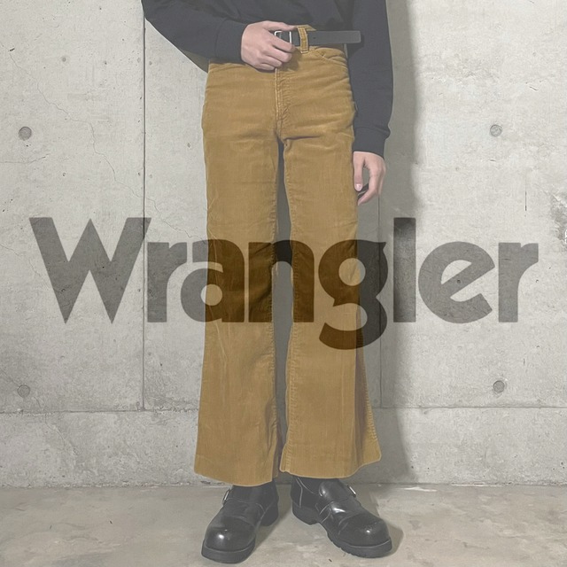 【Wrangler】60's flare corduroy pants(lsize)0218/tokyo