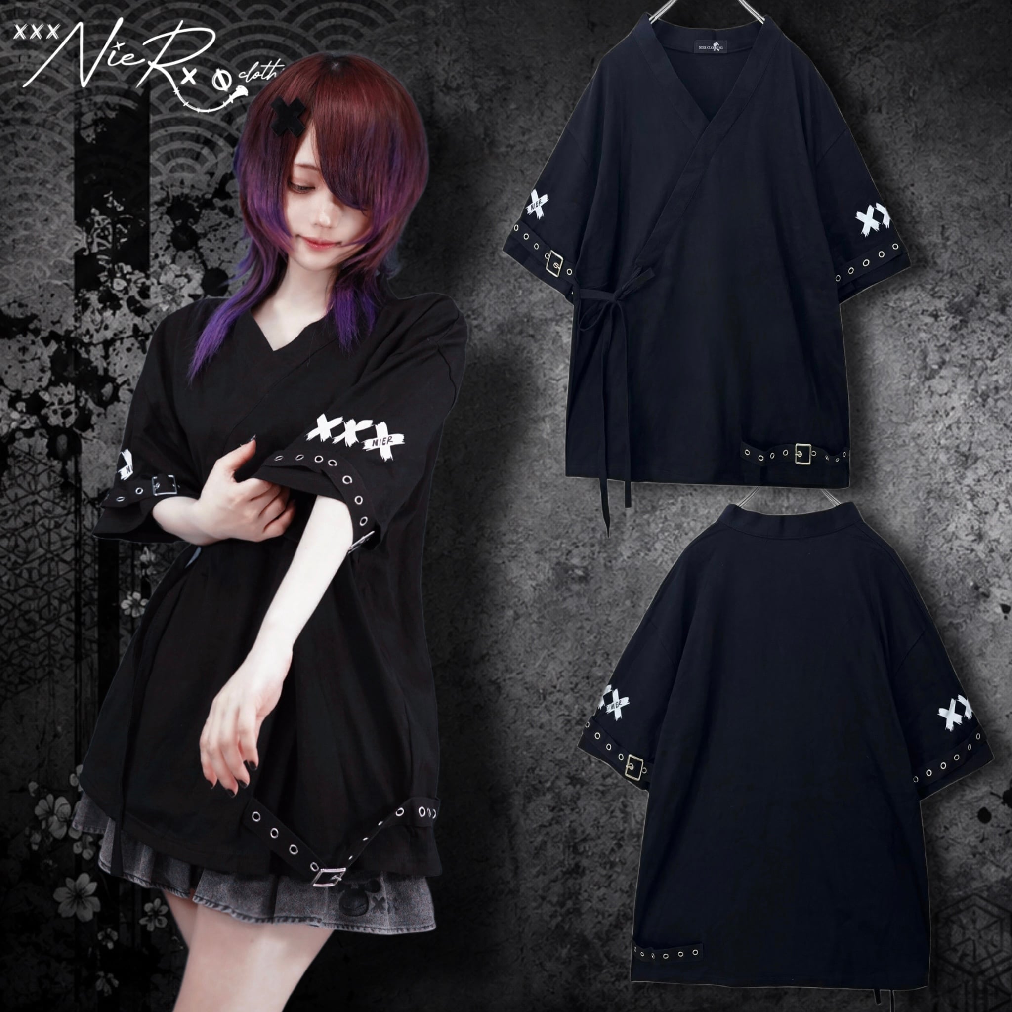 夏応援プレゼントイベント》甚平風GOTHIC PULLOVER | NIER CLOTHING