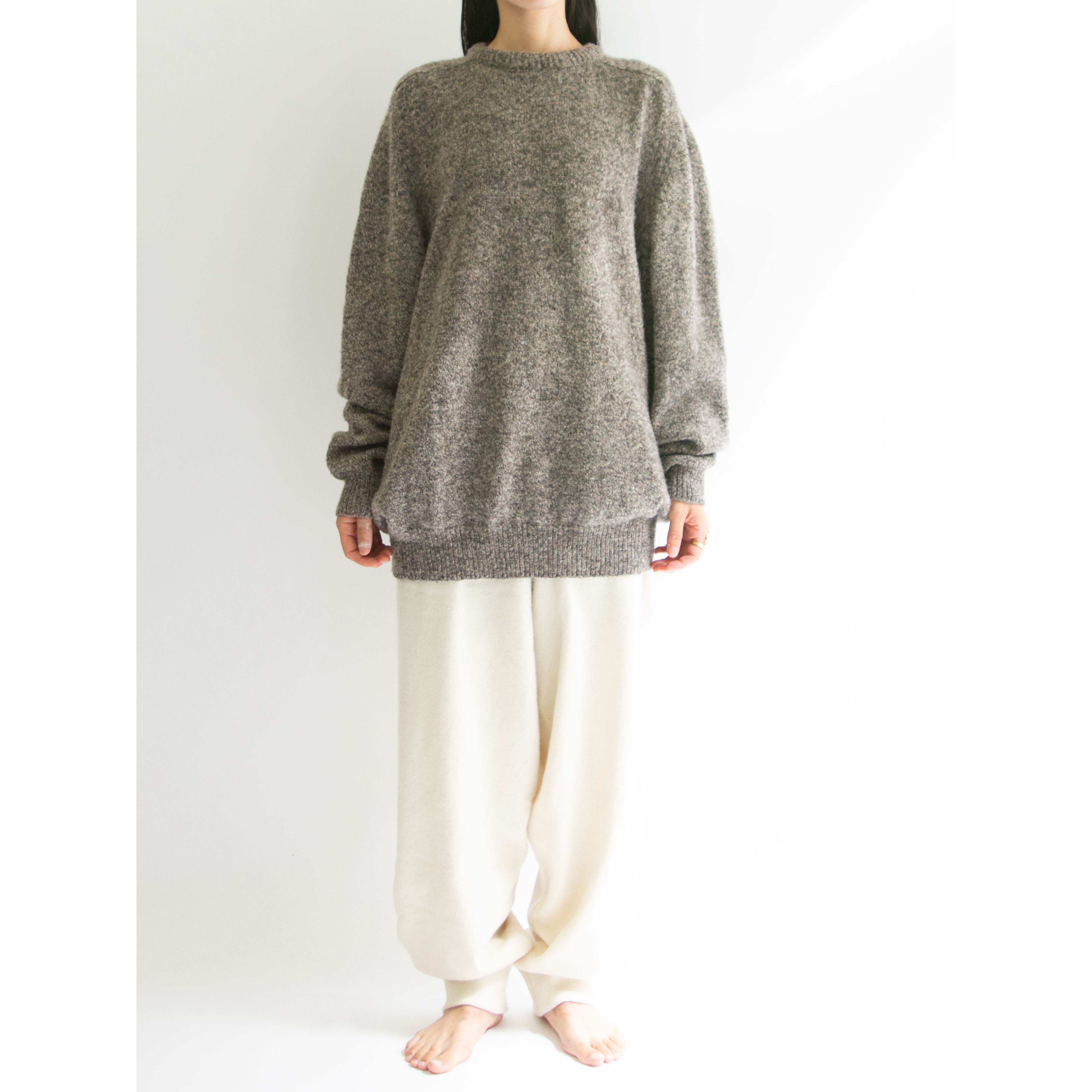 【SHETLAND ISLANDS】Made in The Shetland Islands of Scotland 100% Wool Sweater（シェットランドアイランズ スコットランド製 ウールセーター ニット）