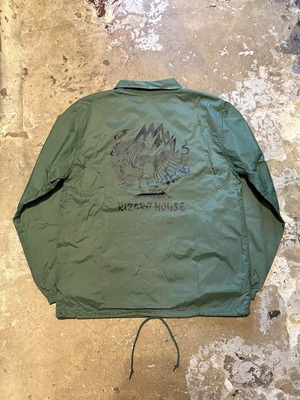 GENIUS CRAft / FAST DREAM COACH JACKET / NYLON COACH JACKET / ナイロンコーチジャケット / GREEN
