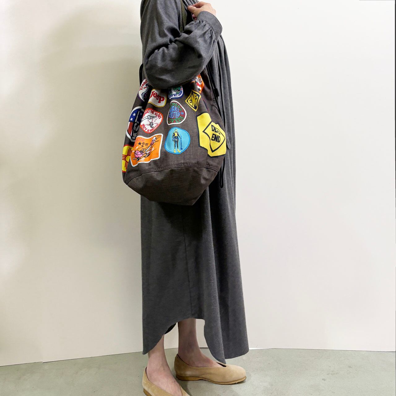 N,P,E REPRODUCTION PATIENT BAG TRAVEL PATCH ペーシェントバッグ トラベルパッチ -サイズXL-