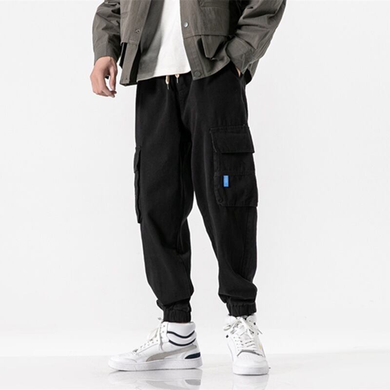 【新作】【送料無料】 Road Vintage 20 Spring Solid Color Loose Pants Men's ese Retro Ins TrendyPants-アリババ レトロ スプリング 春物 ソリッドカラー ビンテージ hip6-16114743631342