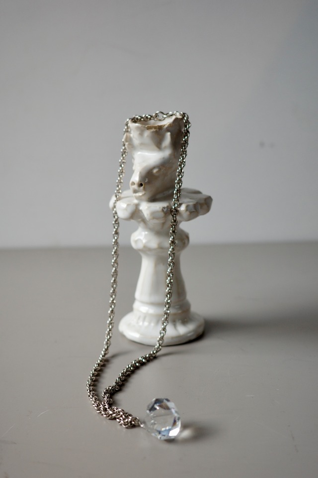 Daniel et Lili【50's Deadstock "Swarovski" Crystal Necklace -Crystal-】