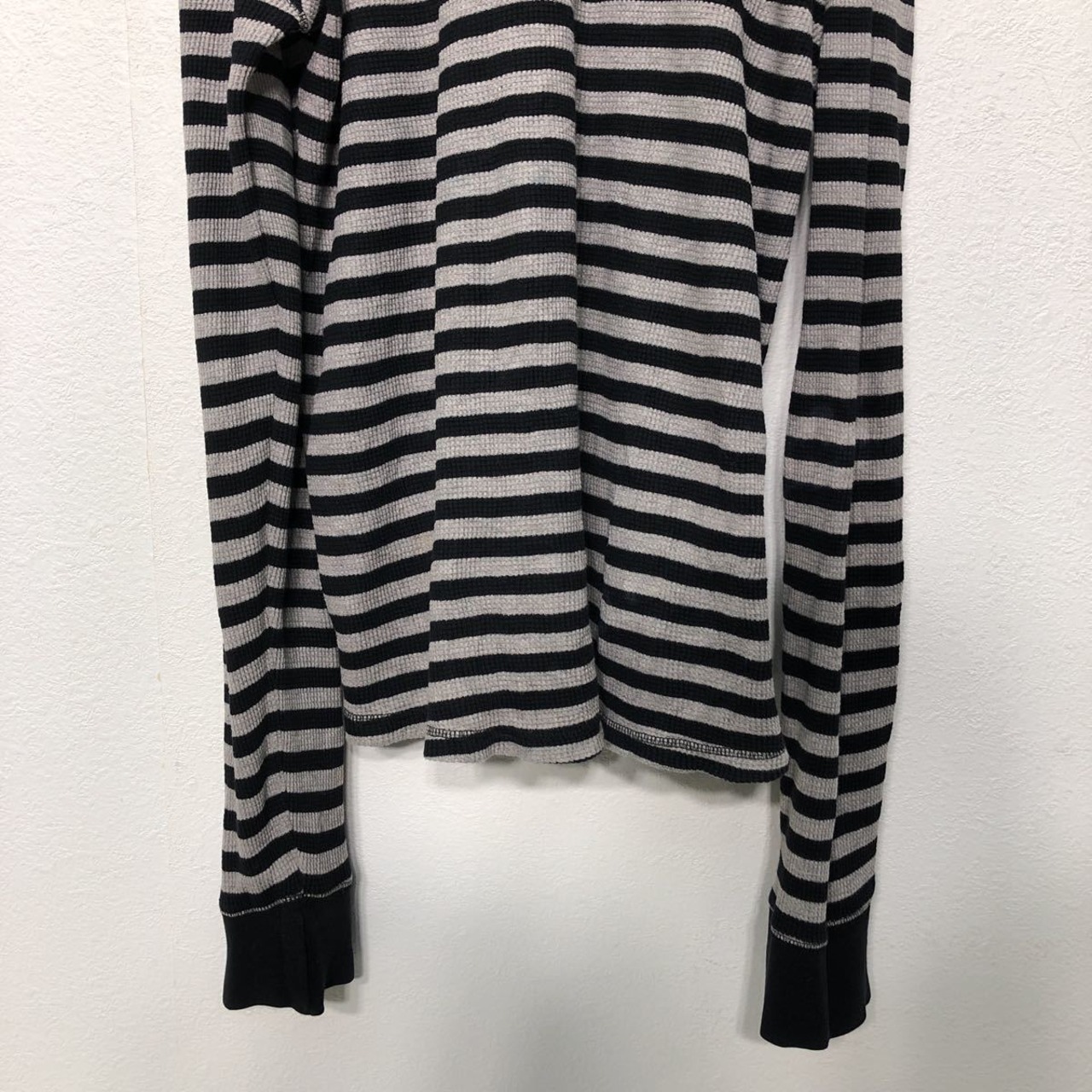 L.O.G.G. H&M サーマル ロンT XLサイズ ビッグサイズ ボーダー柄 長袖T 
