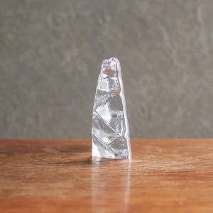 立派なたてがみをした、ガラスの馬