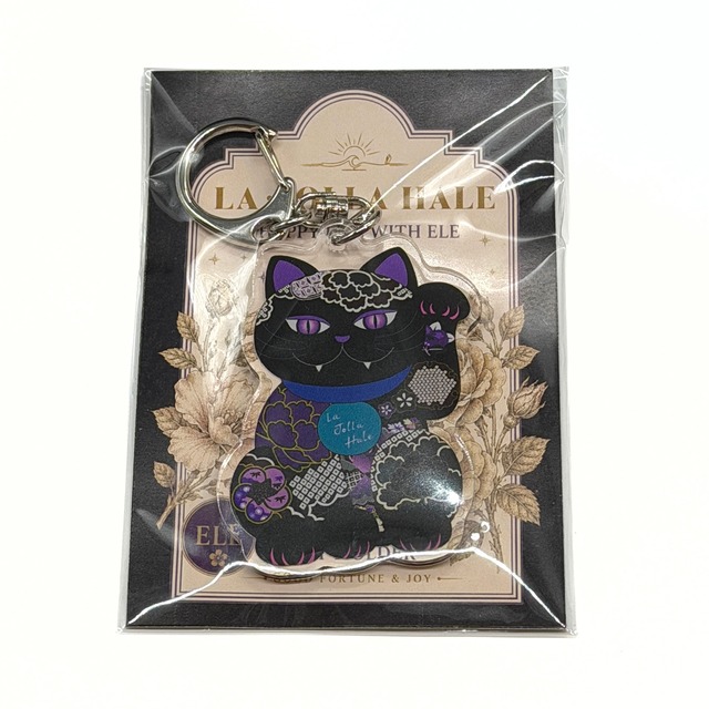 【ELE】LUCKY CAT アクリルキーホルダー ノーマルタイプ
