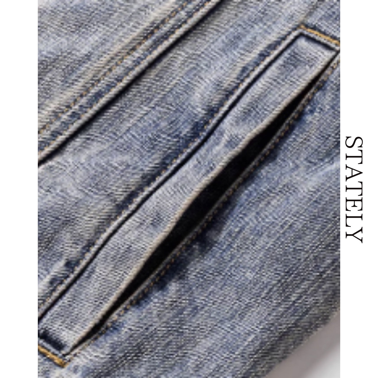 ウォッシュドデニム ルーズジャケット_O56・画像6