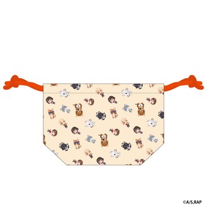 TVアニメ『ラーメン赤猫』× 壱角家 コラボ限定 ランチ巾着