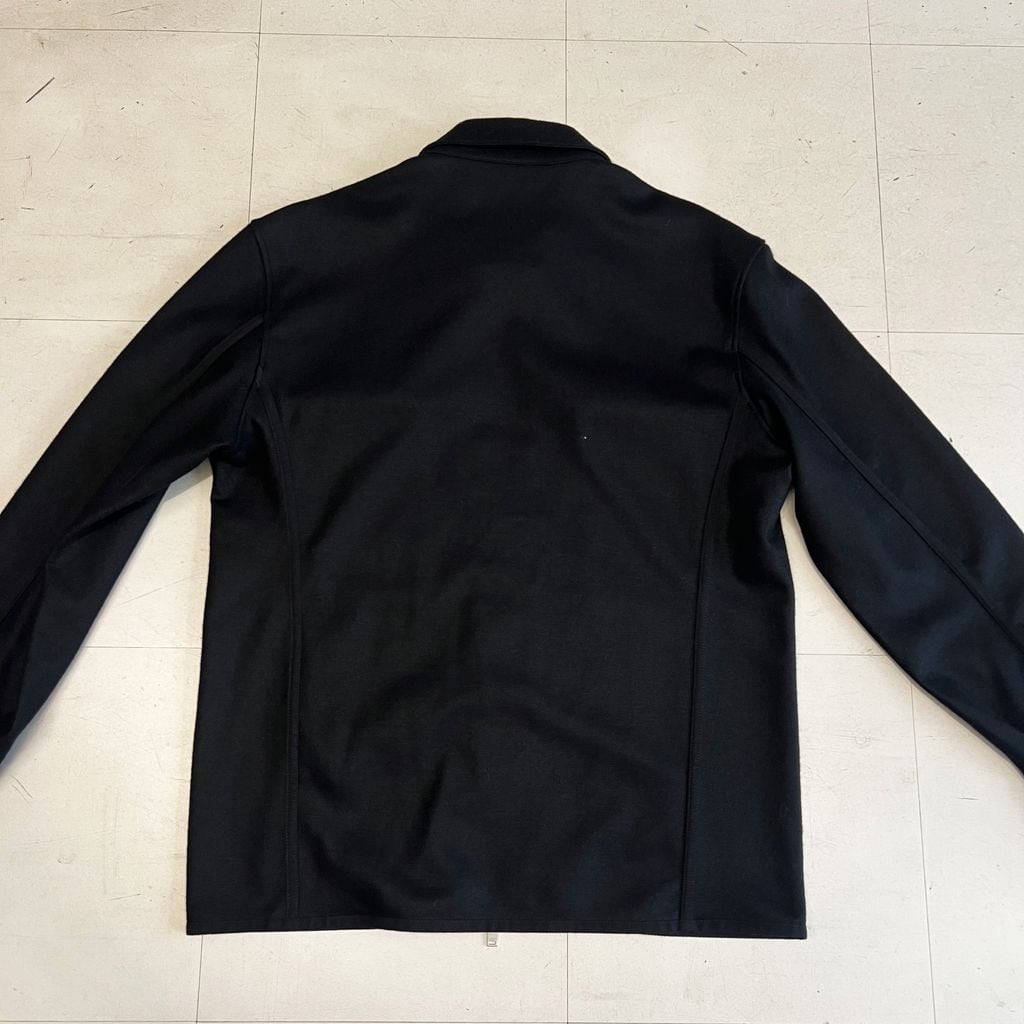 JIL SANDER ジルサンダー 22AW WOOL MELTON JACKET ウール ジップ