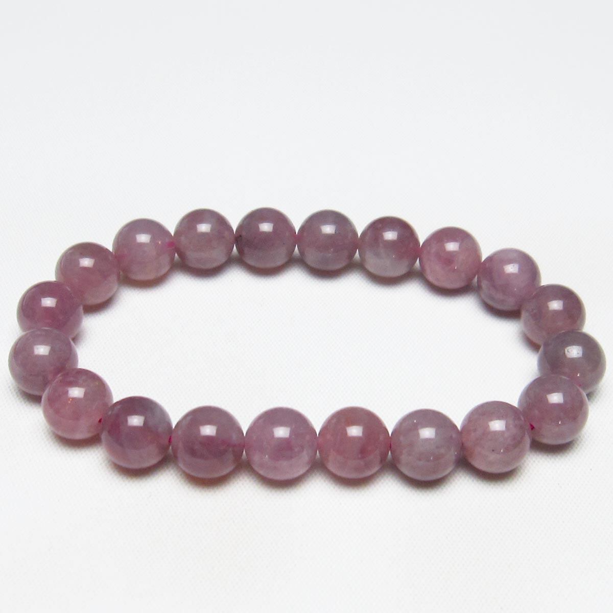 ローズクォーツ ブレスレット 10mm 一点物 メール便可 [M便 1/10] 111-36792