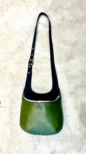 蔵前街歩きポシェット「グリーン」