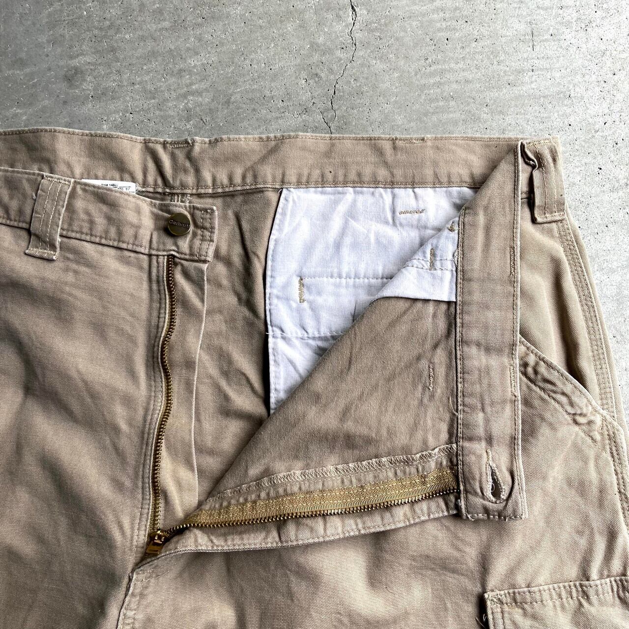 ビッグサイズ Carhartt カーハート ダック地 カーゴワークパンツ