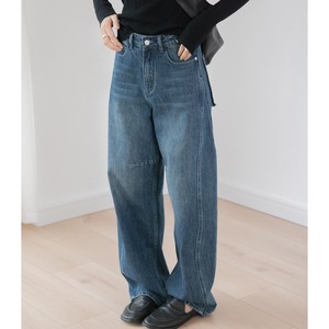 medium low waist loose jeans