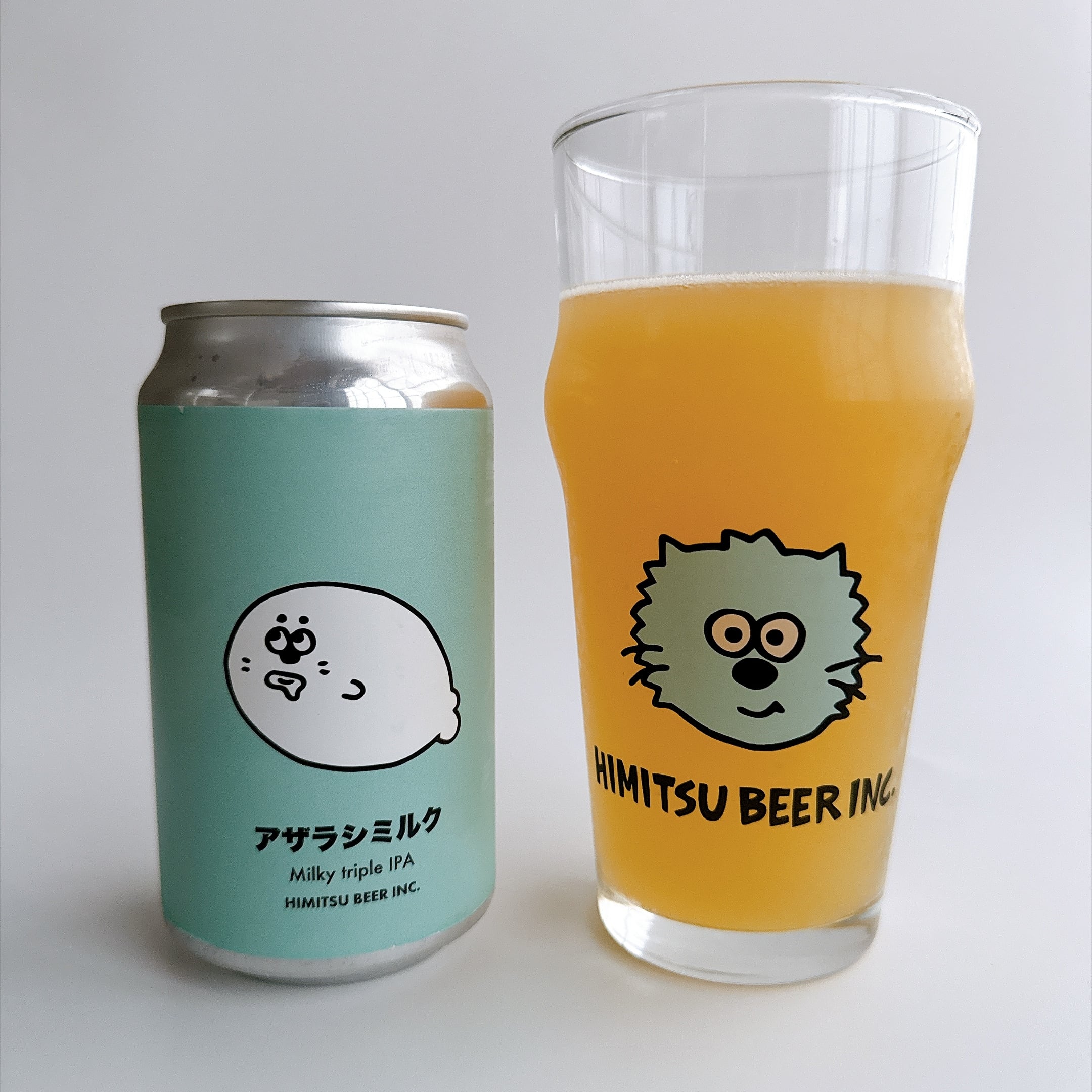 お米と牛乳を使った11%のトリプルIPA｜ひみつビール｜アザラシミルク