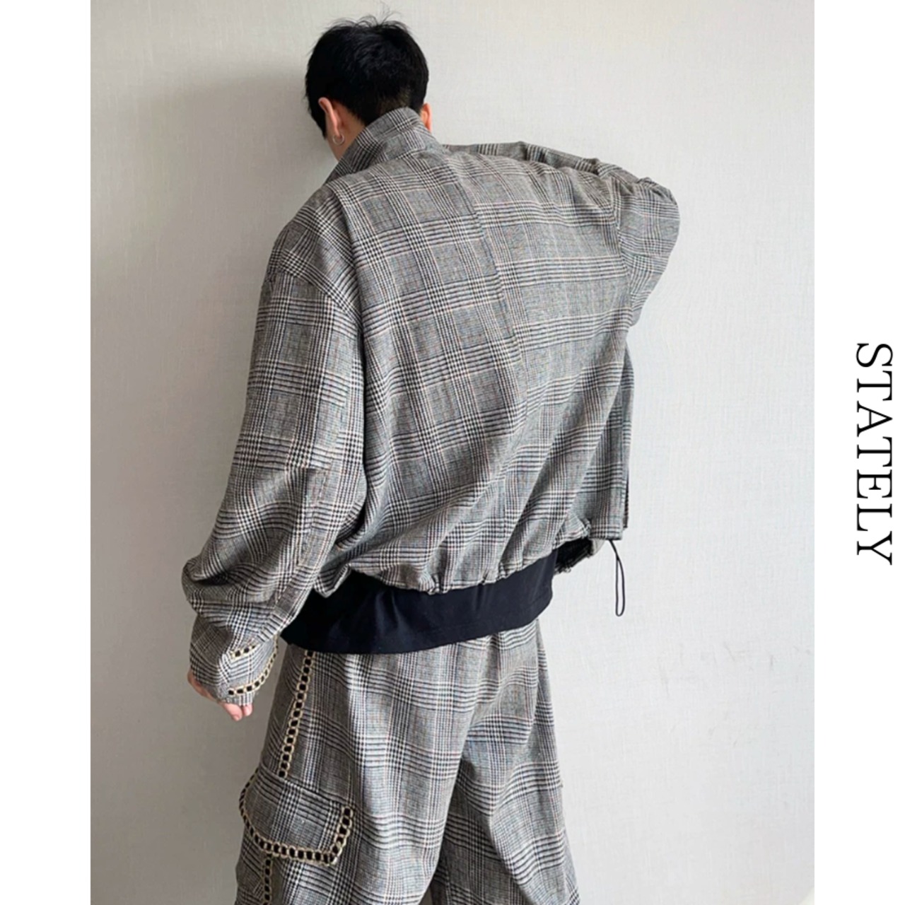 Chain Pocket チェックジャケット_O51・画像7