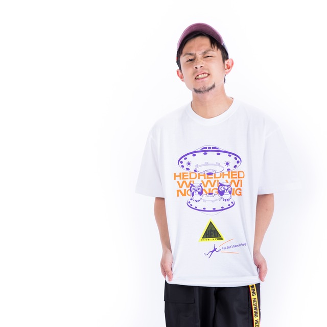 Owl U.F.O. Pick-up T-Shirt / White