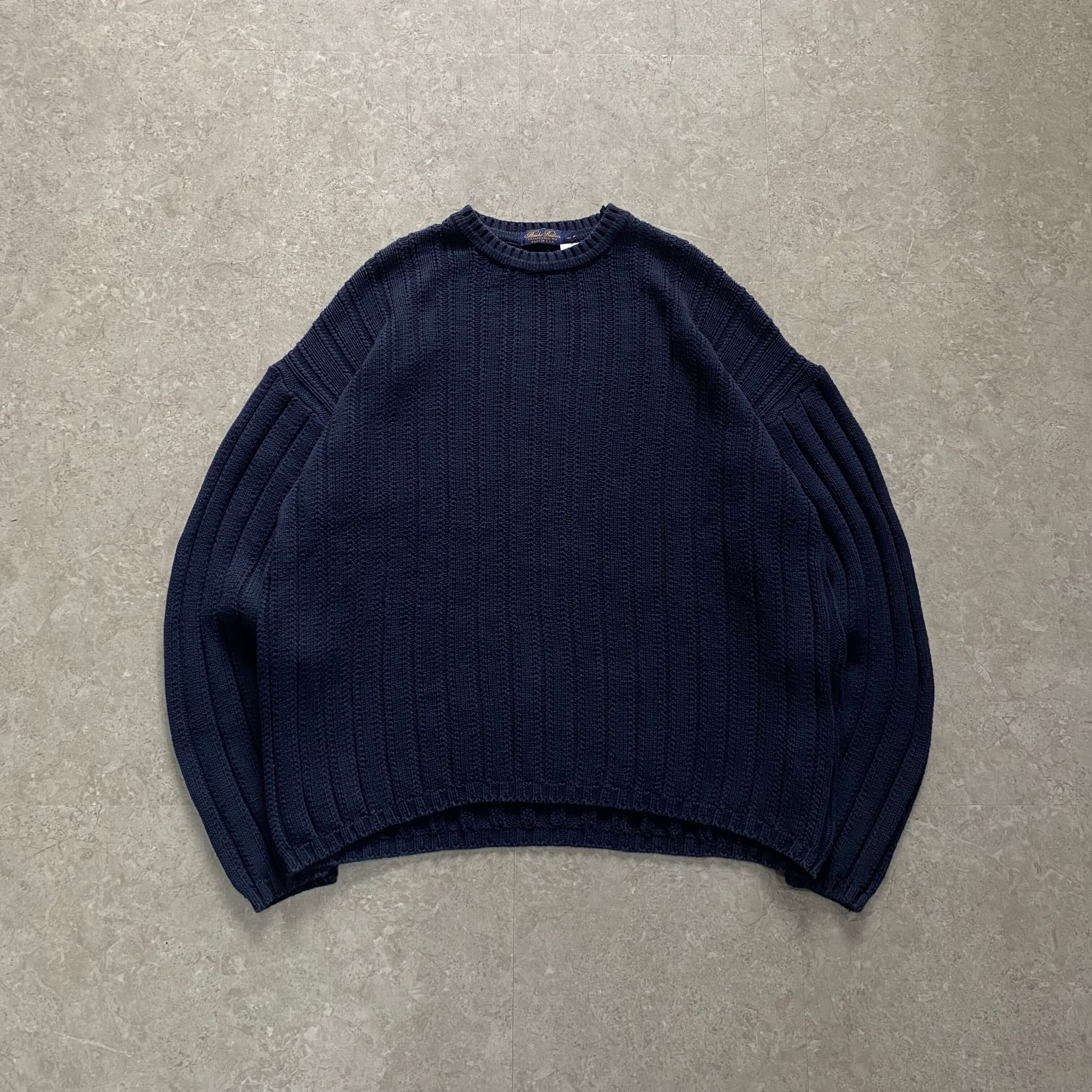 90s Brooks Brothers cotton knit【仙台店】