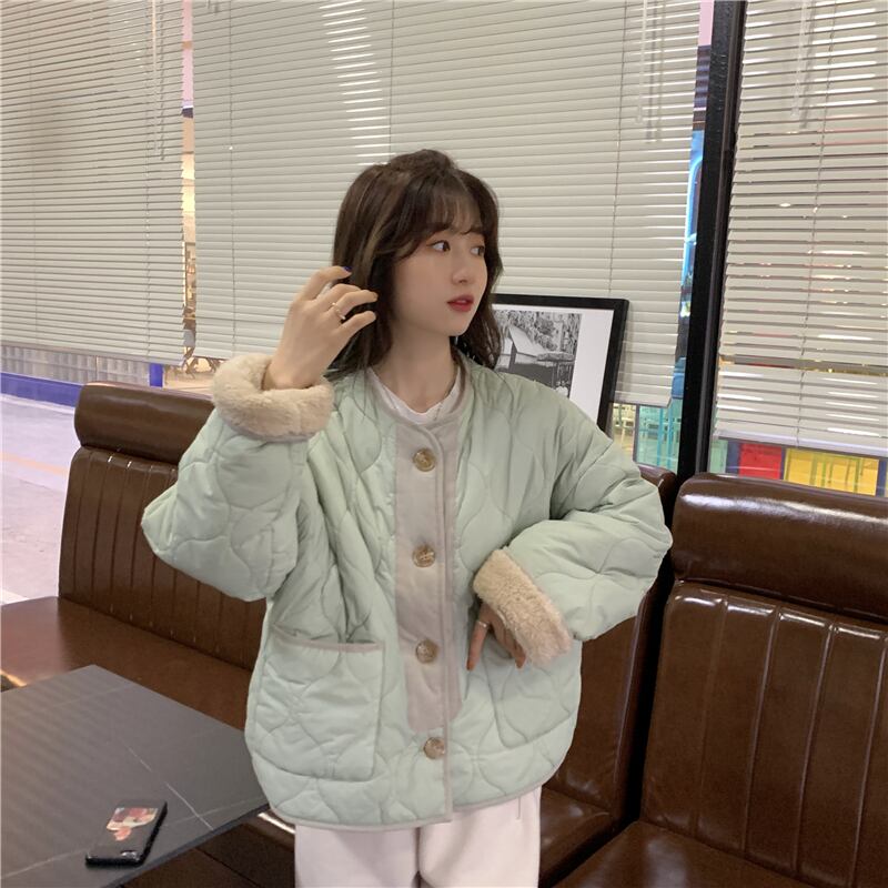 ジャケット ウィンターウールショート コットン 冬物 1号婦人31739854263