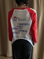 crochet panel raglan remake t-shirt-5278-6