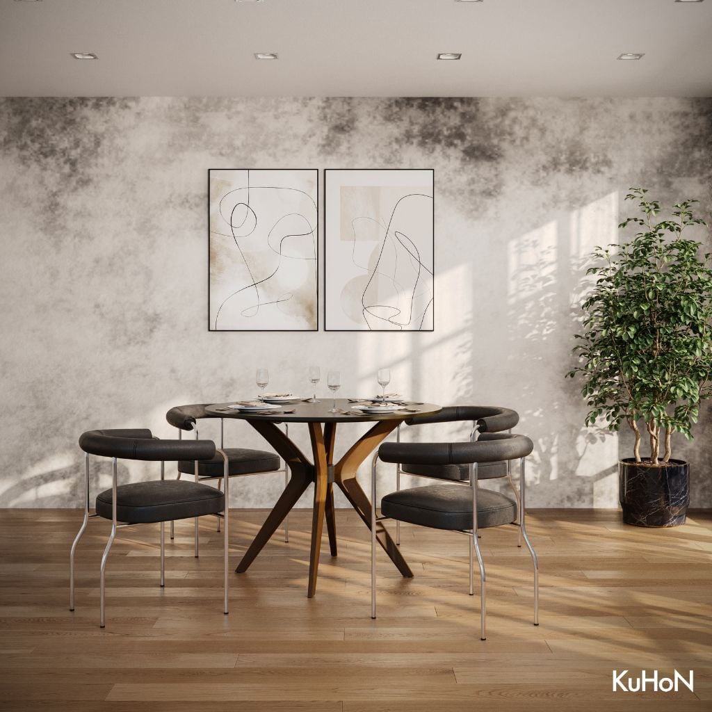 Center Arm Chair Black / センターアームチェア ブラック | KuHoN Center Arm Chair Black / センターアームチェア ブラック | KuHoN