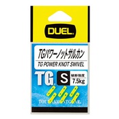 DUEL(デュエル) 磯・小物 TGパワーノットサルカン S IY H2519-IY-インパクトイエロー 磯釣り