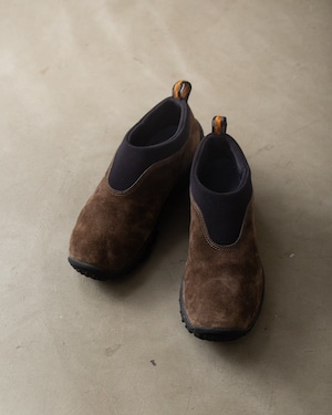 1990s vintage “MERRELL” switching designed suede leather slip-on shoes