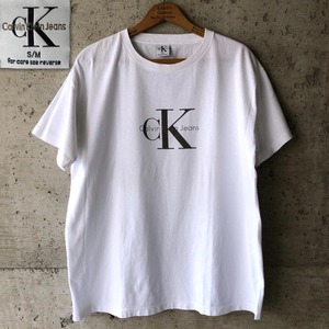 XZ610 00s Tシャツ カルバンクラインジーンズ ロゴ USA製
