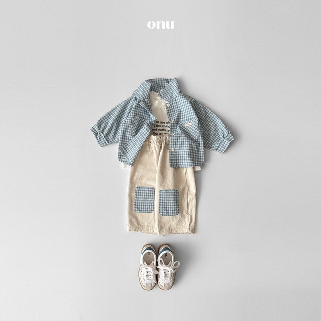 予約⌇ONU / Checked shirt