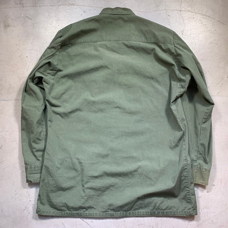 60's U.S.ARMY ジャングルファティーグジャケット ノンリップ 3rd