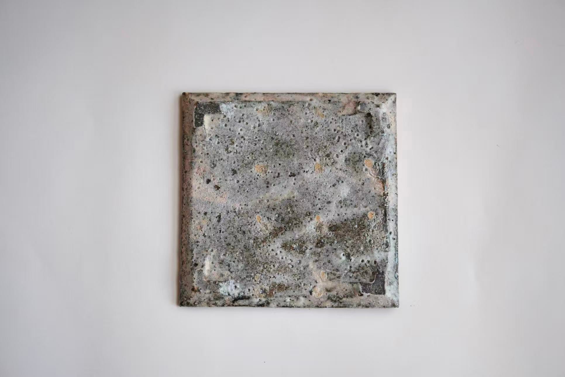 八田亨 白掛tile plate 八田亨 白掛tile plate