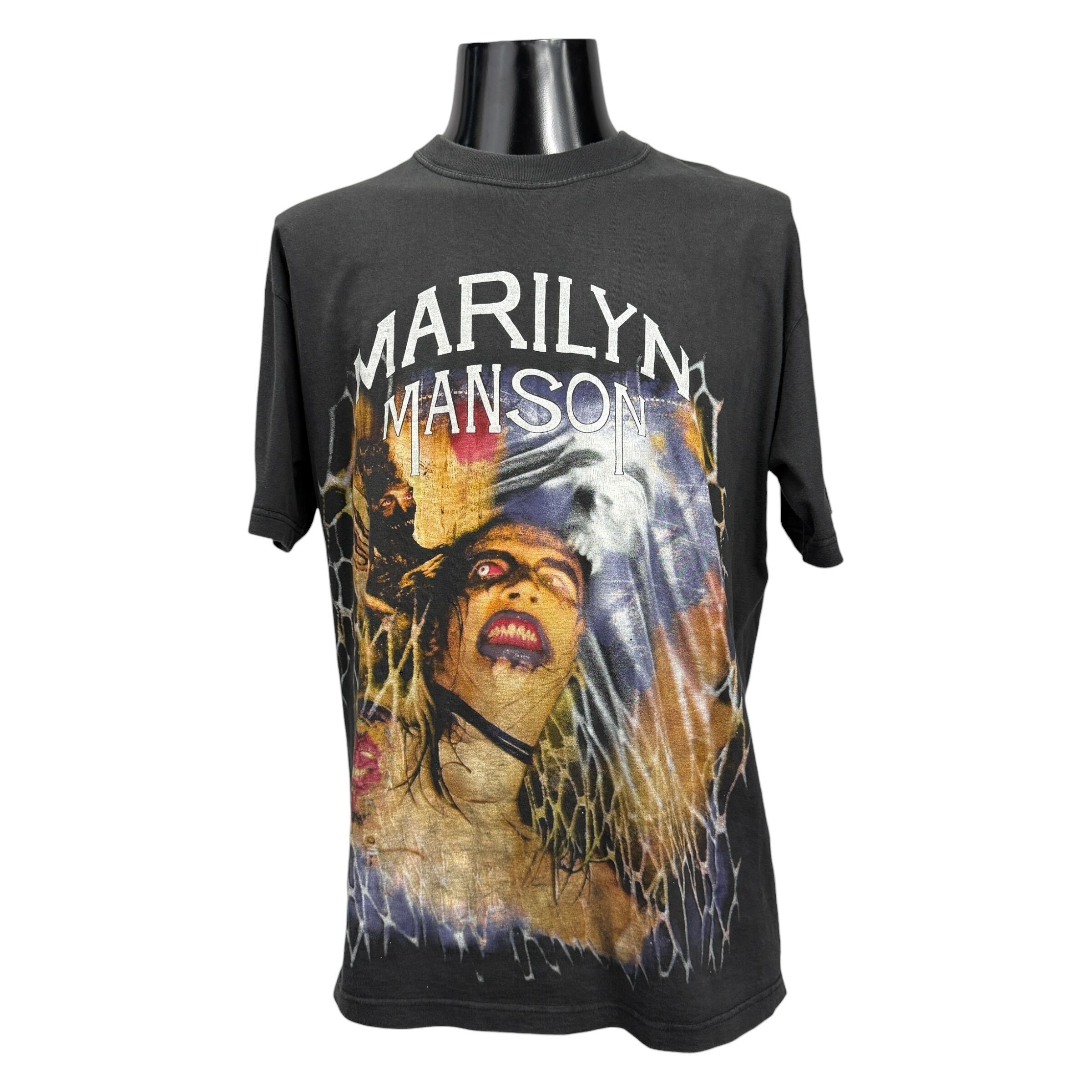 Marilyn Manson （マリリン・マンソン）ユーロ バンドT MARILYN MANSON】マリリン マンソン 90's ユーロ Vintage Tシャツ