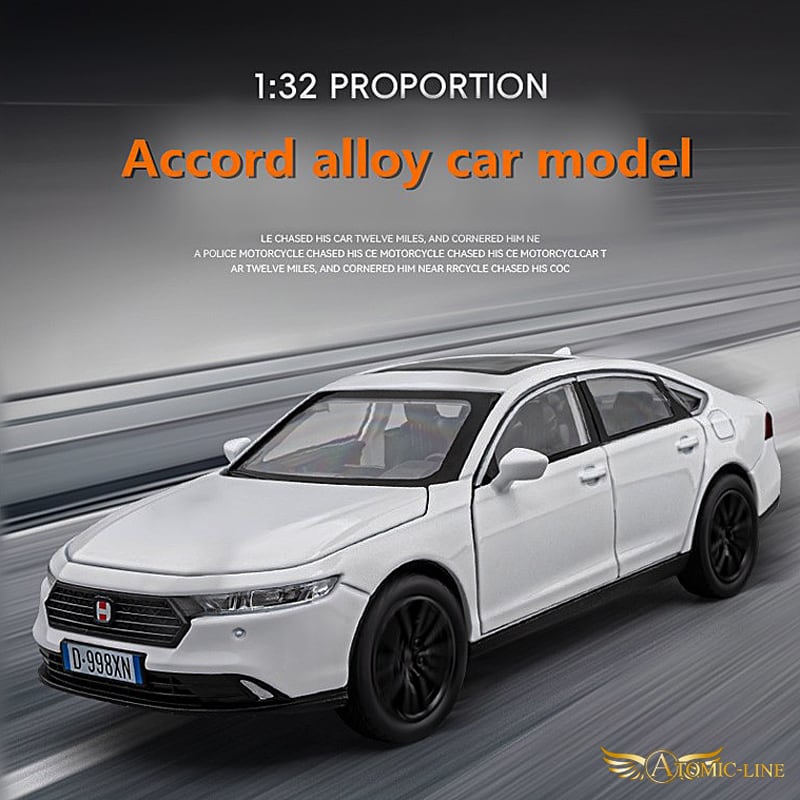 HONDA アコード CY2 1/32 ミニカー 全2色 ライト点灯 エンジンサウンド