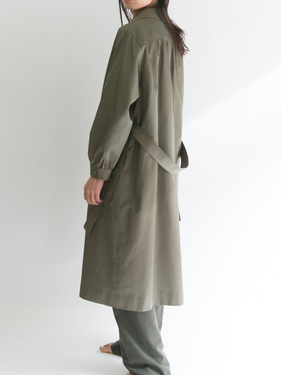 MISS ONWARD】bal collar gather coat with wool liner(ミス MISS ONWARD】bal collar gather coat with wool liner(ミス