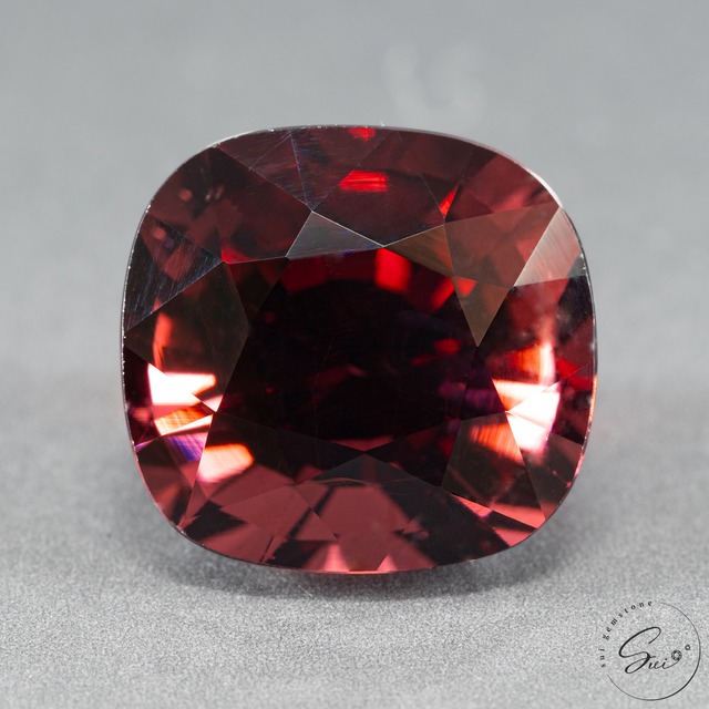 天然【非加熱】スピネル・レッド　4.67ct　GIA