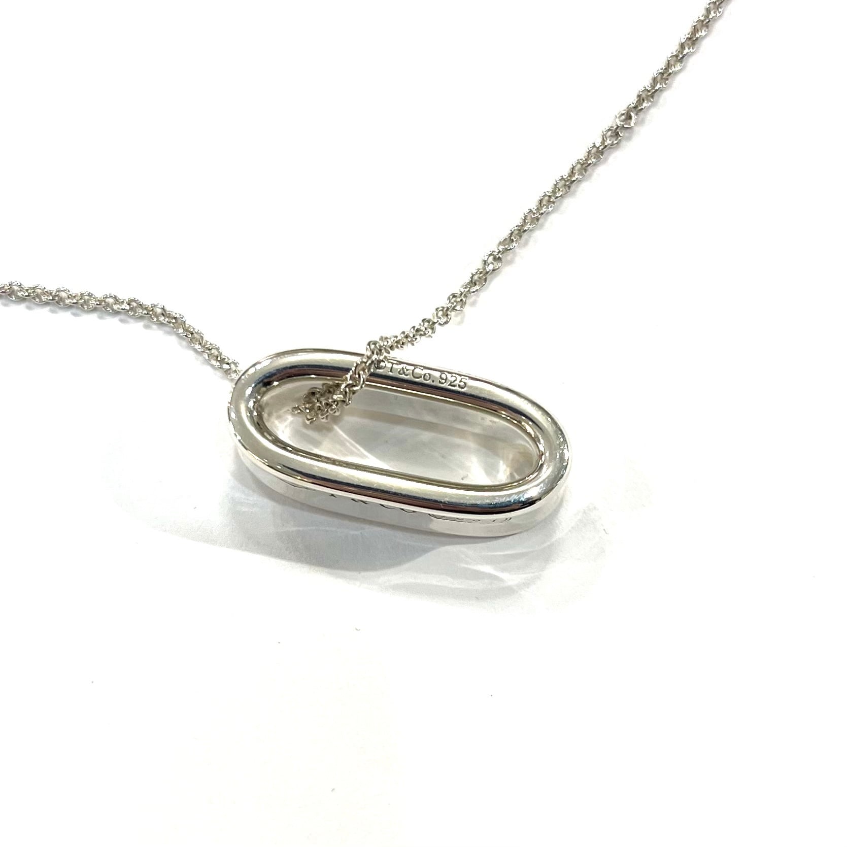 ②24時間限定❗️ティファニー 1837 オーバルループ ネックレスSV925 TIFFANY&CO.】T2844 ティファニー 1837 クッション ループ ネックレス
