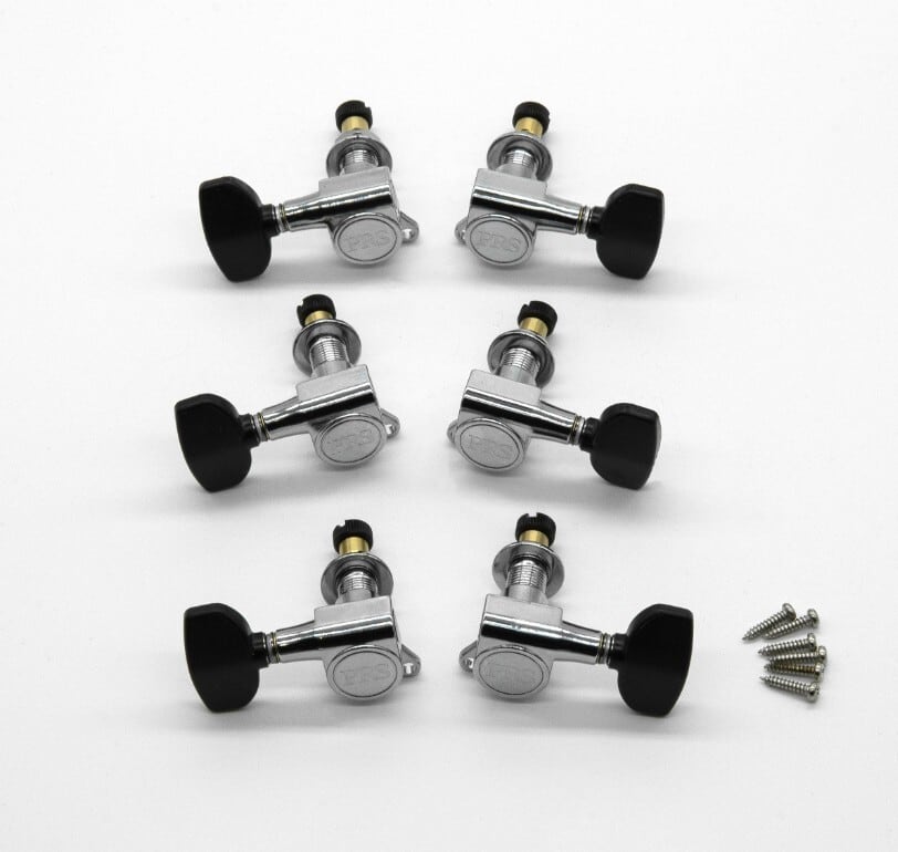 SEモデル用ロック式ペグ】PRS / SE Locking Tuners, Chrome 6個セット