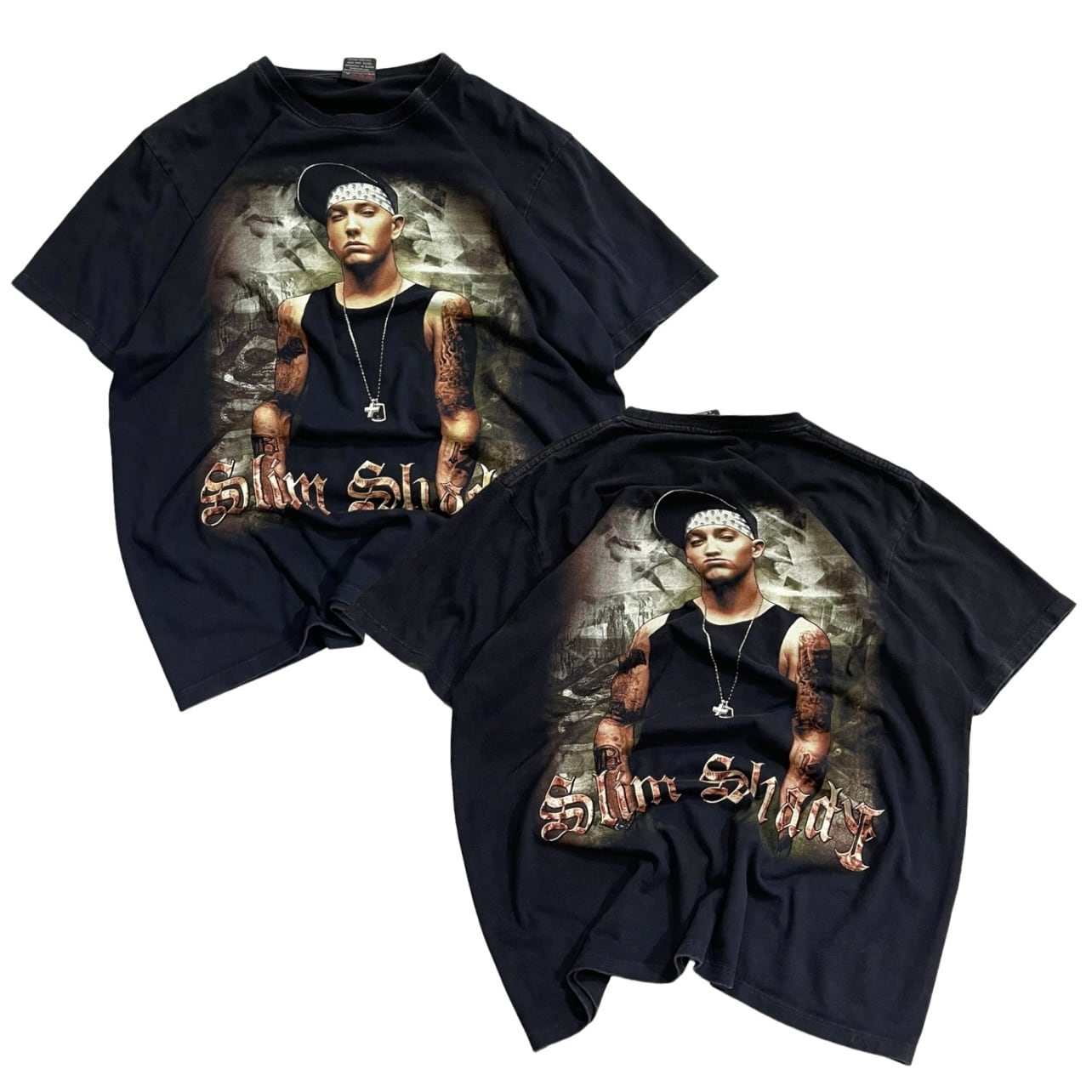 Eminem ヴィンテージ加工Tシャツ Vol.19 エミネム slim